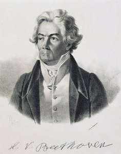 Portrait of Ludwig van Beethoven