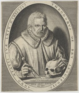 Portrait of Theodor de Bry
