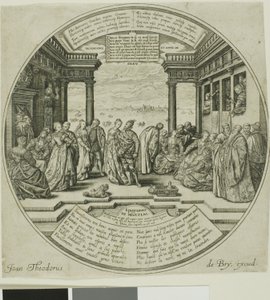The Venetian Wedding by Johann Theodor de Bry