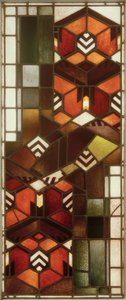 Stained Glass Window by Johan Thorn Prikker