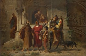 Study for the Painting: Returning Crusaders