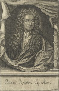Portrait of Sir Isaac Newton 1642-1727, 1715 by Johann Ulrich Krauss