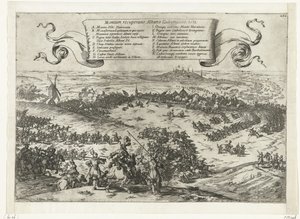 Alva Besieges Bergen in Hainaut, 1572