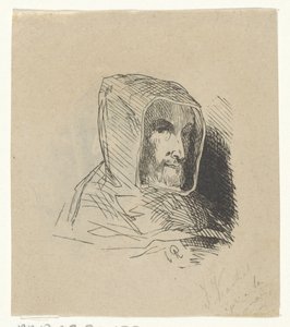 Man with a Hood and a Beard