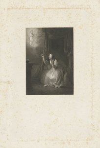 A Young Woman Has a Vision by Johann Wilhelm Kaiser (I)