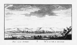 View of Kuznetsk, ca 1735