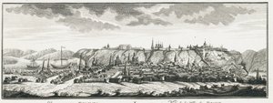 View of Tobolsk, ca 1735