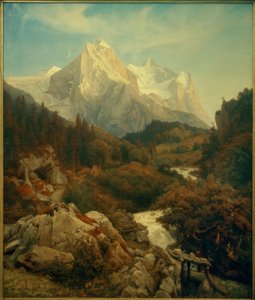 Johann Wilhelm Schirmer, The Wetterhorn