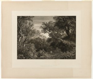 The Large German Landscape by Johann Wilhelm Schirmer