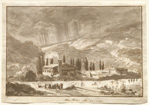 A Storm over the Mountains near Nocera by Johann Wolfgang von Goethe