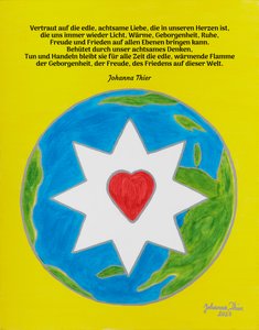 The Noble Flame of Love for This World by Johanna Thier