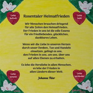 Rosental Homeland Peace by Johanna Thier
