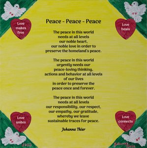 Traces of Peace of Rosental by Johanna Thier