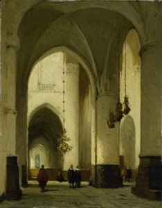 Interior of the Church of St Bavo in Haarlem by Johannes Bosboom