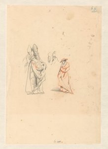 Studies of Bishops and a Cardinal by Johannes Bosboom