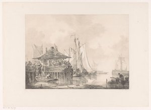 Bustle in a Harbor