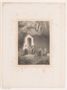 Four Girls by a Well by Johannes Christiaan d