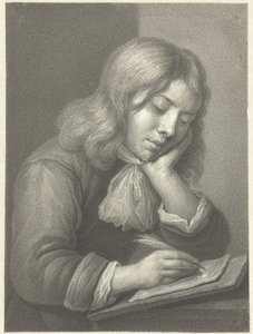 Boy Writing