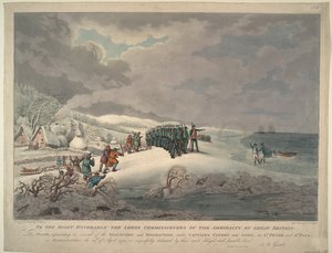 Arrival of the Resolution and Discovery on the east coast of Kamchatka, 1779