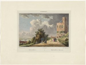 View of the Belvedere in Nijmegen