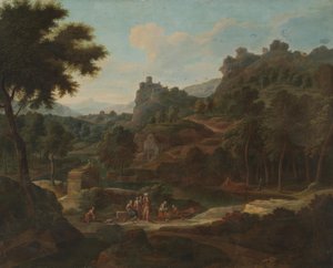 Ideal Landscape of Italian Character by Johannes Glauber