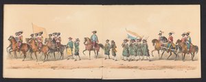 Historical Parade by Students of the Groningen University, 1850 (plate 2)