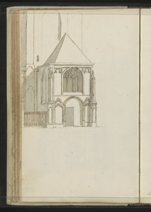 Old Church in Delft by Johannes Huibert Prins