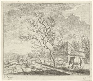 Landscape with Farm and Field by Johannes Janson