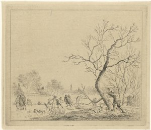 Winter Landscape with Skaters (series title)