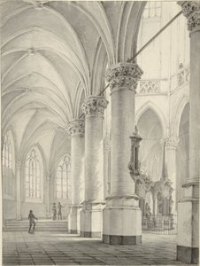 Interior of the Nieuwe Kerk in Delft