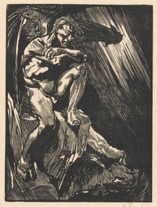 Satan by Johannes Josephus Aarts (signed by artist)