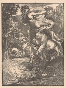 Centaur Abducting a Woman