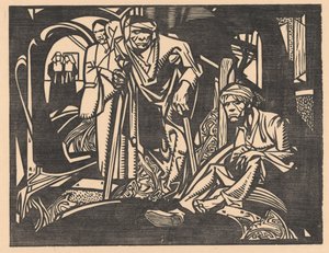 Wounded in a Church by Johannes Josephus Aarts