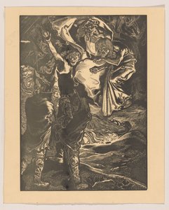Macbeth and Banquo Meet the Three Witches by Johannes Josephus Aarts