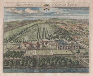 Barrington, The Seat of Edmond Bray, Esq., [1712] reissued 1768 by Johannes Kip