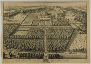 Maddingley, Plate 57 from Britannia Illustrata by Johannes Kip