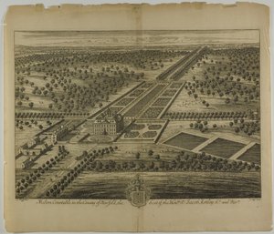 Melton Constable in the County of Norfolk, Plate 51 from Britannia Illustrata