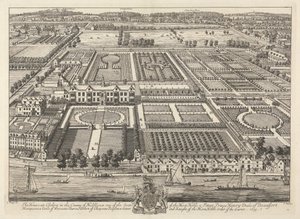 View of Beaufort House and Chelsea 1699
