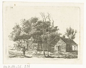 Ice Cellar at the Utrecht Gate by Johannes Ludovicus van den Bos