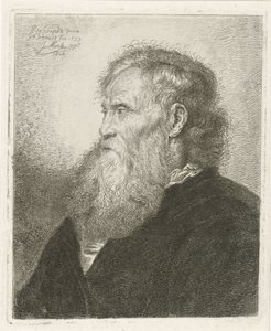 Portrait of an Old Man with Beard by Johannes Mock