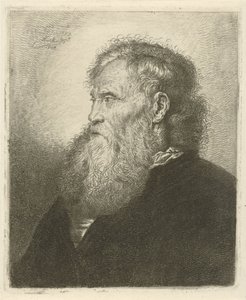 Portrait of an Old Man with Beard by Johannes Mock