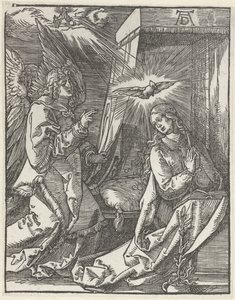 Annunciation by Johannes Mommard