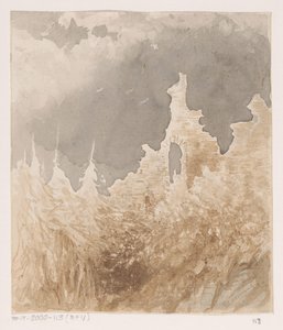 Ruins Among Trees