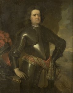 Portrait of a Military Officer by Johannes Vollevens (I)