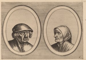 Dirck Domp and Zeedighe Kniertje by Johannes and Lucas van Doetechum after Pieter Bruegel the Elder