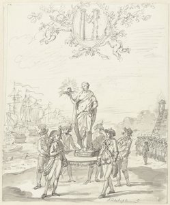 General Armament, Decoration on the Kadijksplein, 1795