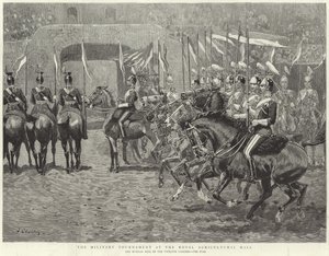 The Military Tournament at the Royal Agricultural Hall by John (after) Charlton