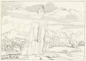 The Statue of Four Metals, Inferno, Canto 14 by John (after) Flaxman