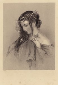 Shakespeare: Hamlet, Ophelia, Act IV, Scene V by John (after) Hayter