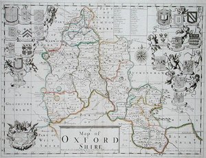 Map of Oxfordshire